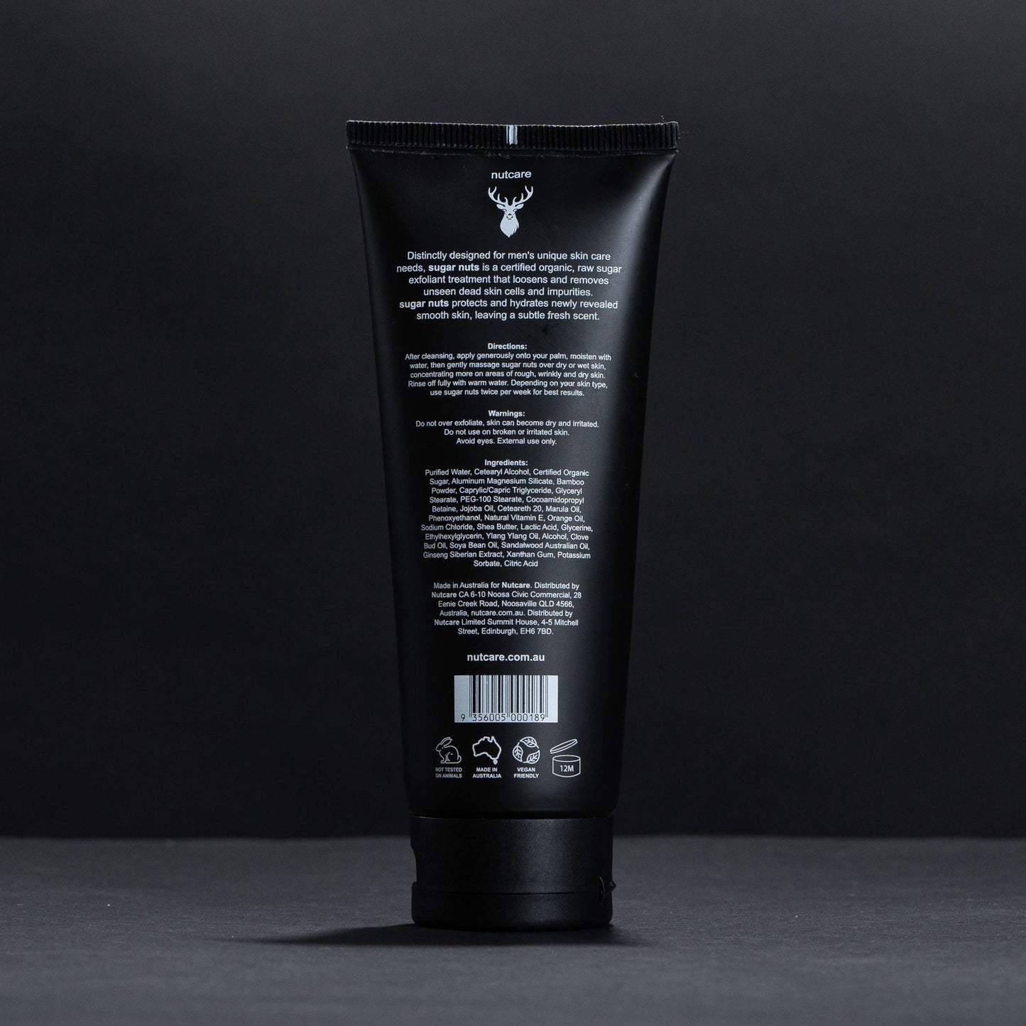 sugar nuts organic body scrub - nutcare USA